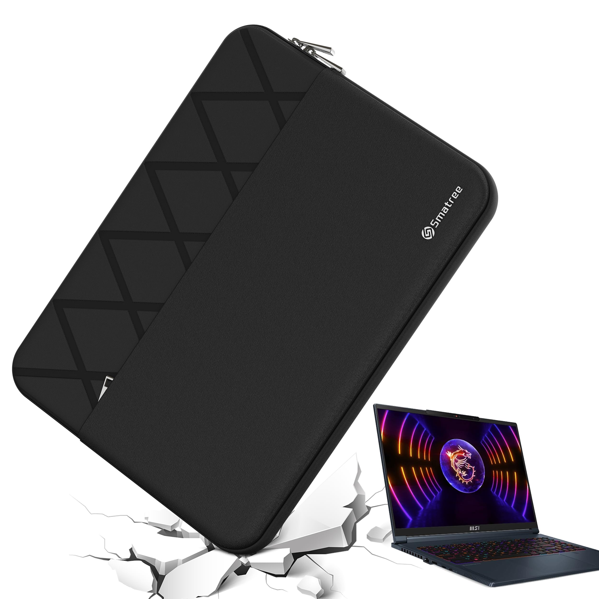 Amazon.com: Smatree 16 inch Laptop Sleeve for MSI Stealth 16/16 AI